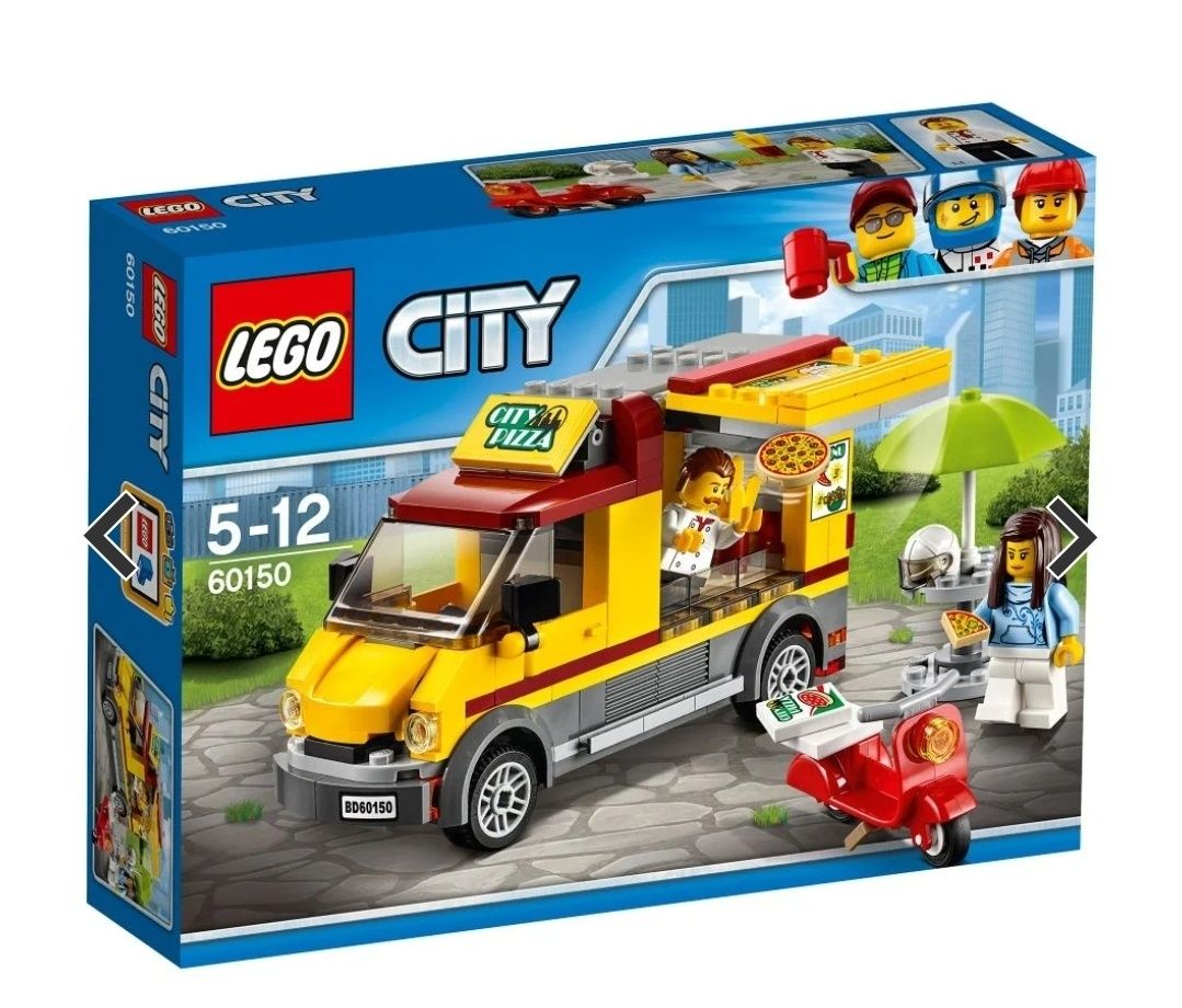 LEGO City Great Vehicles - Furgoneta/masina de pizza 60150
