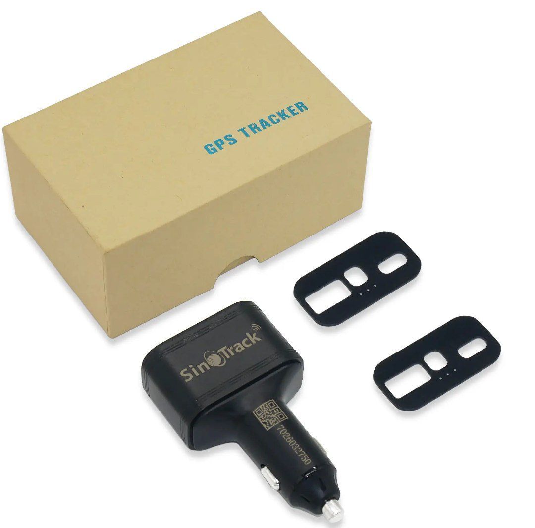 Gps tracker Sinotrack ST-909 автоприкурител, зарядное устройство