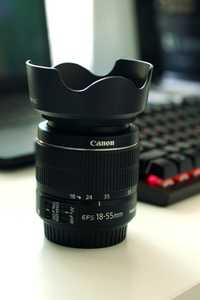 Obiectiv Canon 18-55 mm