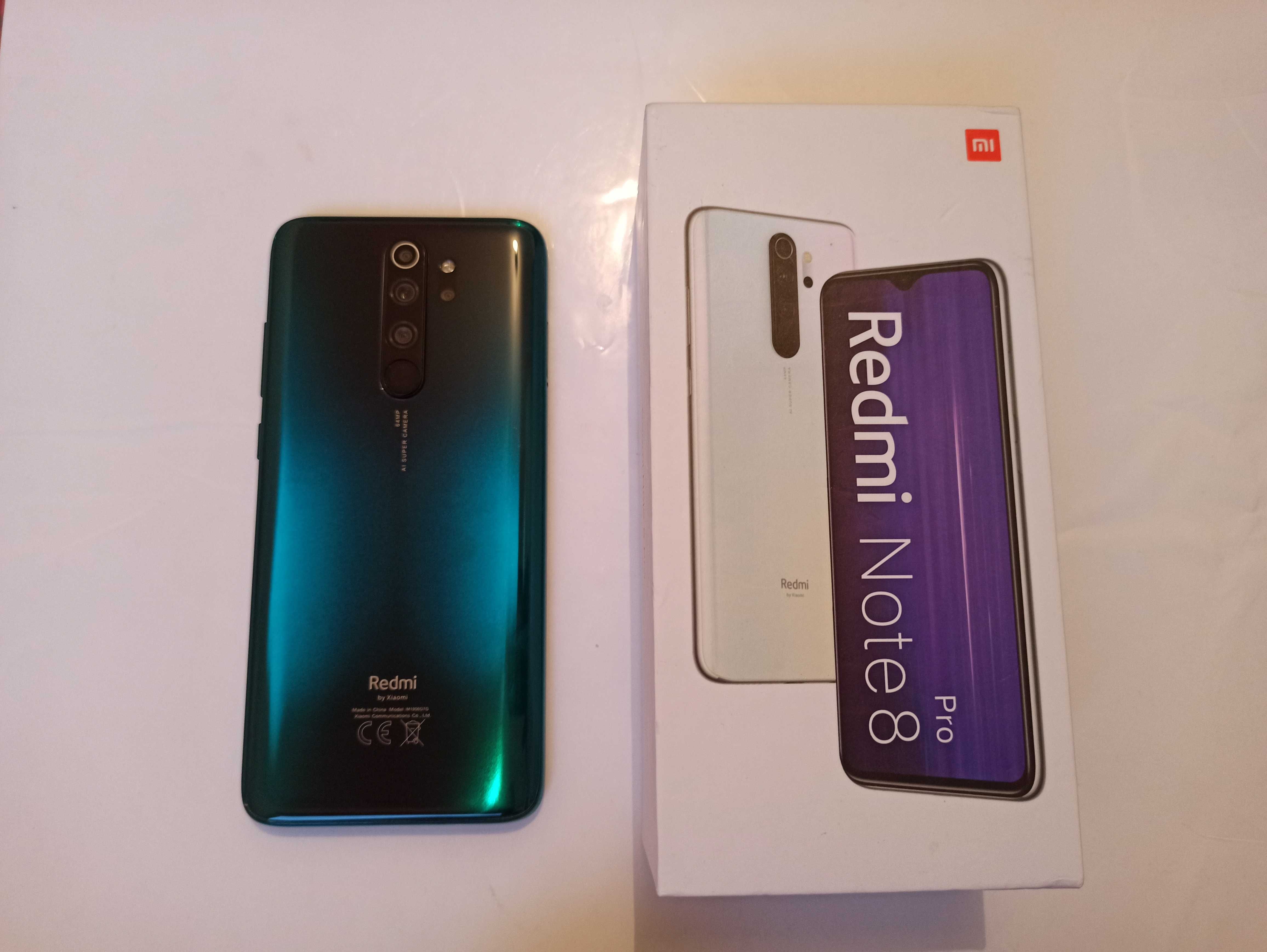Смартфон Xiaomi Redmi Note 8 Pro green 6/64, продам.