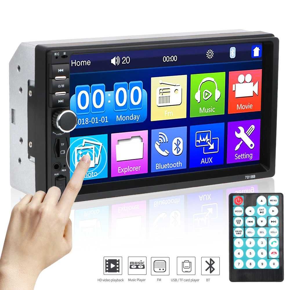 Мултимедия MP5 Player+ Камера, 7″ 2D/Blu/Touch Screen/USB/SD- 3347-2