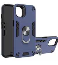Iphone 13/PRO/MAX Husa TPU 0.5mm Defence Case Inel Bulina Metalica
