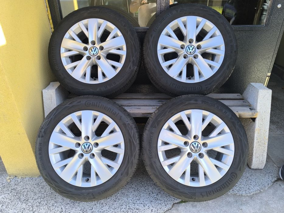 16 цола джанти с гуми за Volkswagen Golf и Touran Skoda Octavia Seat