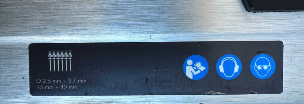 Wurth Diga CS-3 - Уред за директен монтаж с пирони като нов!