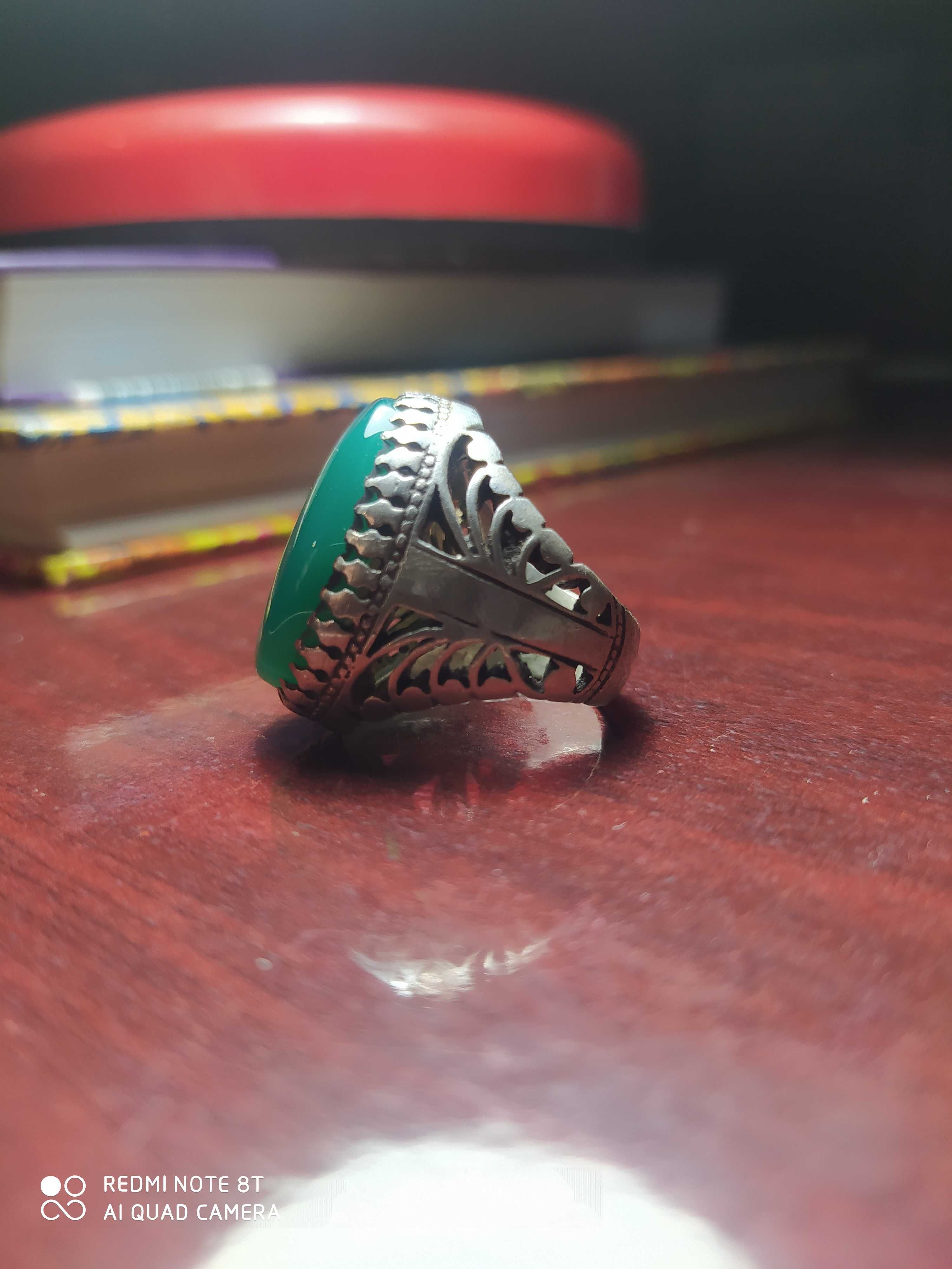 Мужской перстень из серебра