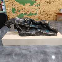 Vind sculptura din bronz masiv semnată de Ion Jalea
