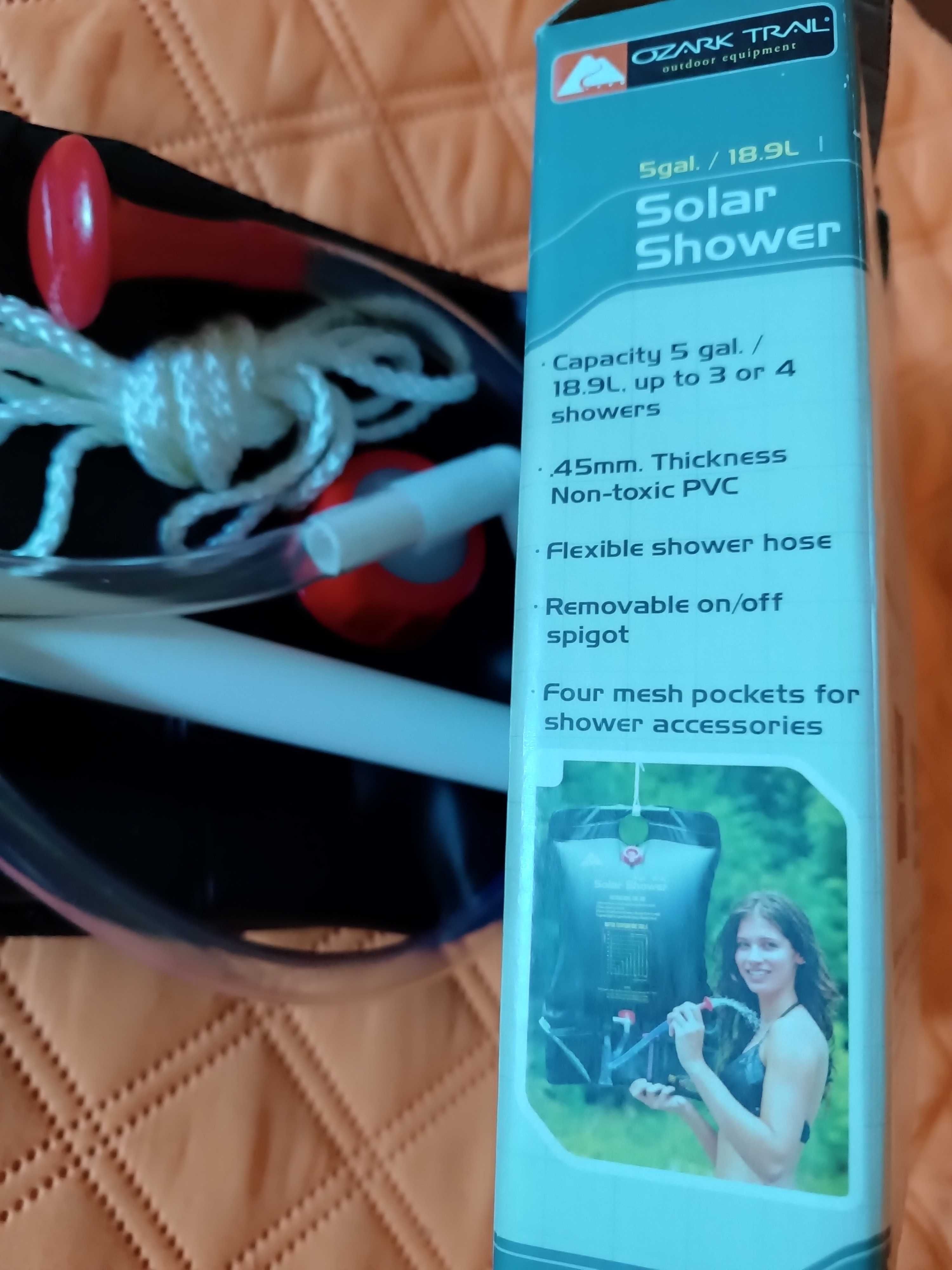 Duș solar camping