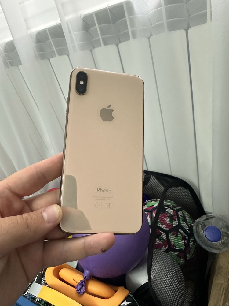 Vand carcasa iphone XS MAX original Gold