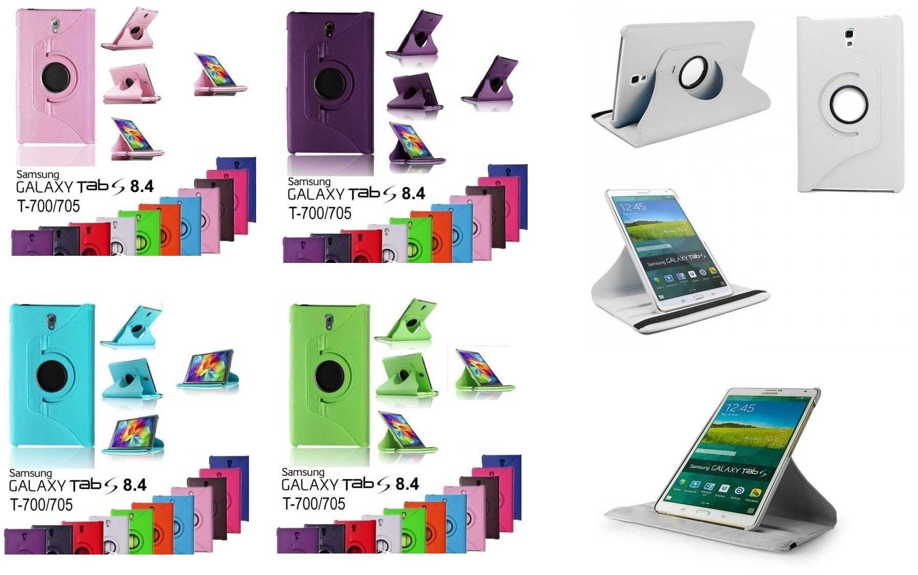 Husa Smart Samsung Galaxy Tab S 8.4'' 8.4 T700 T705 + stylus
