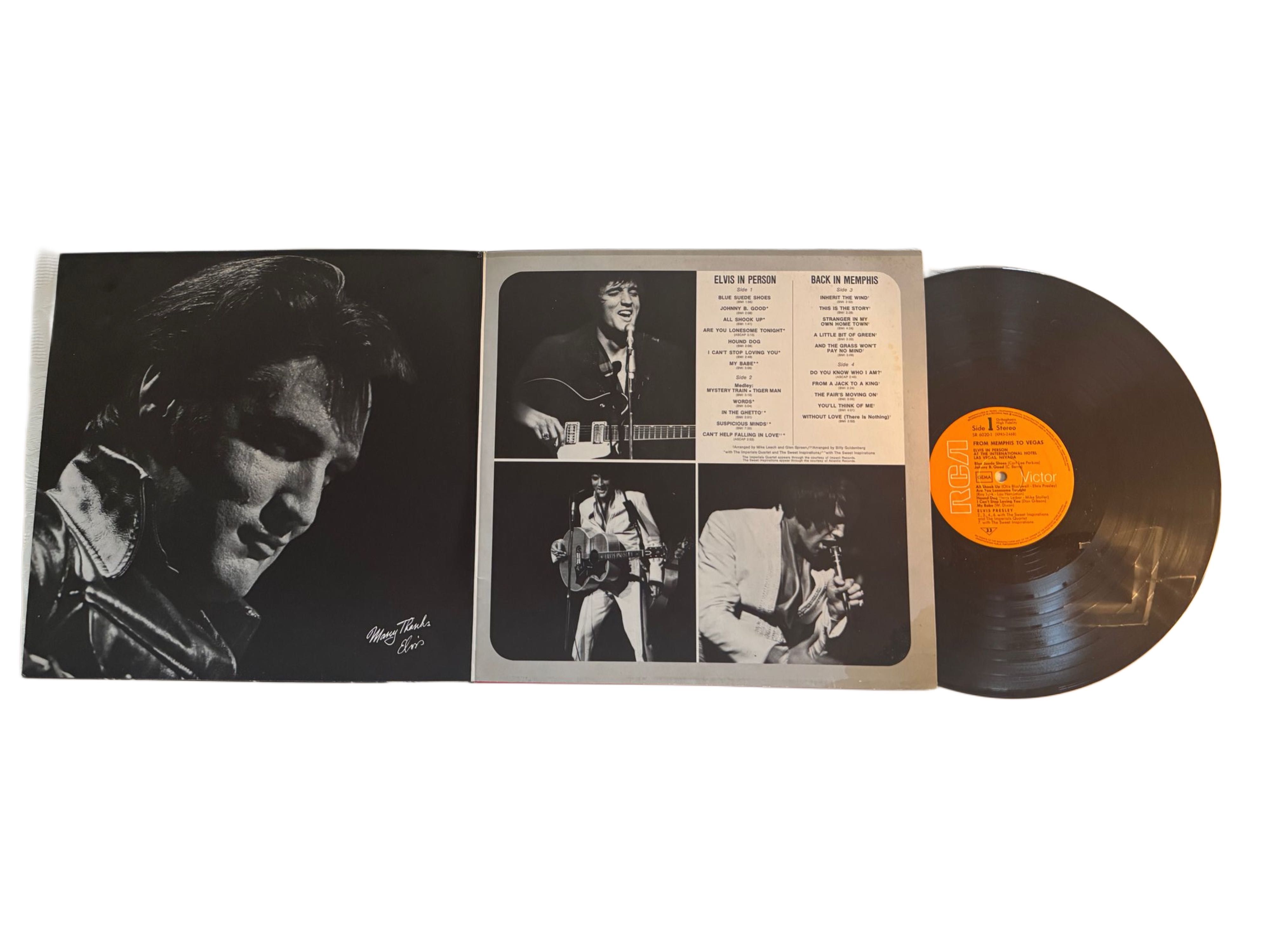 Colectie viniluri vintage, stare Mint / Near Mint– Elvis, AC/DC, etc.