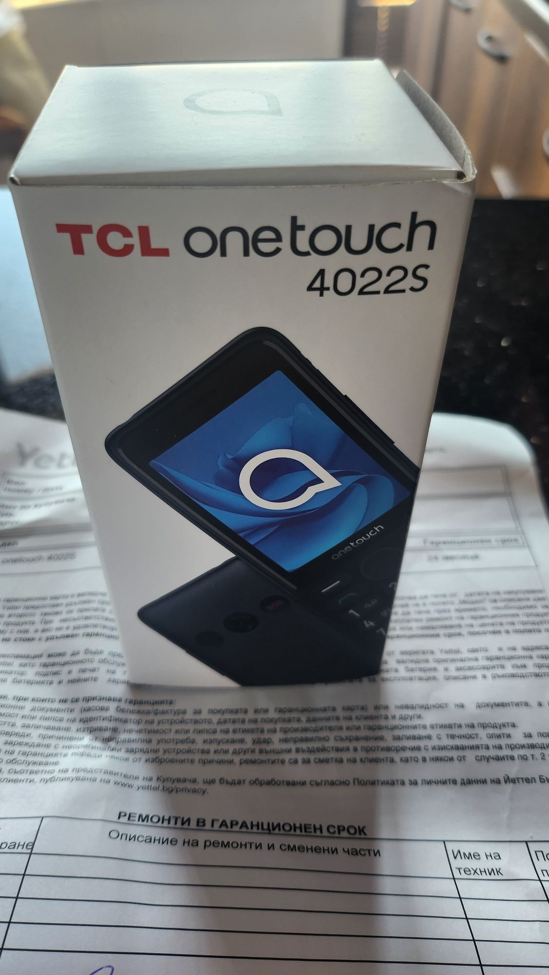 TCL ONE TOUCH 4022S нов с гаранция !