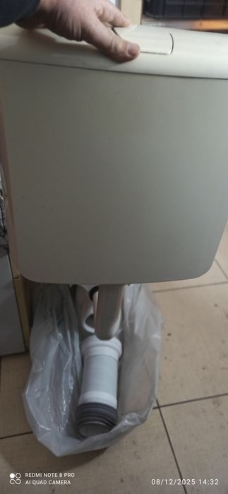 Vas și bazin WC instalație completă