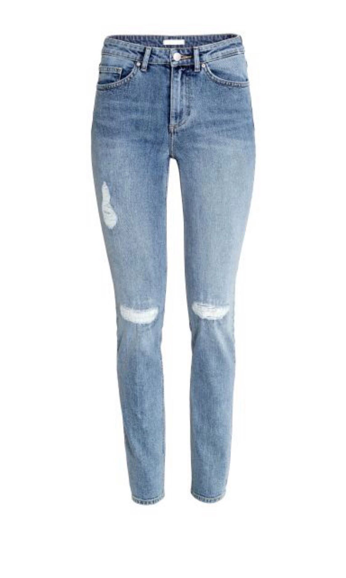 Дънки Trashed regular jeans H&M