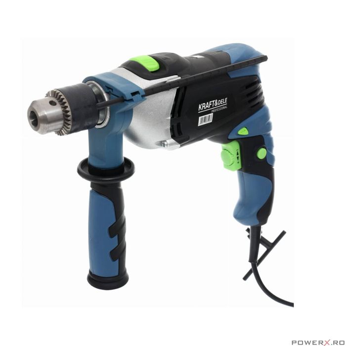 Masina de gaurit, bormasina cu percutie, 1700 W, 220V, Kraft
