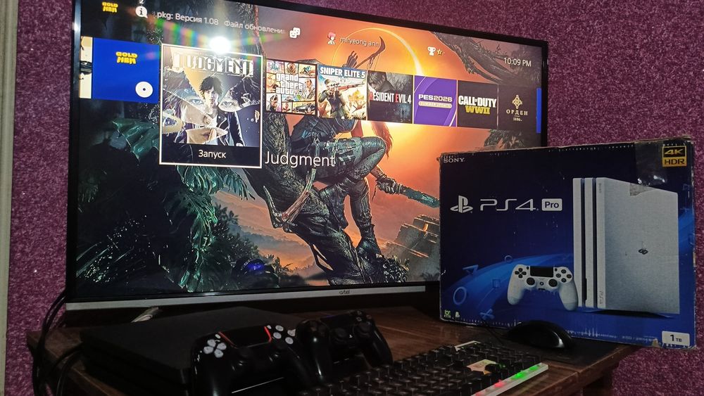 PS4 PRO vizlom 11.00 versiya Goldhen