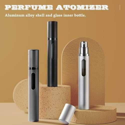 Нов Парфюмен дифузер 3 броя Мини Спрей Бутилки 10мл Пълнене Портативни