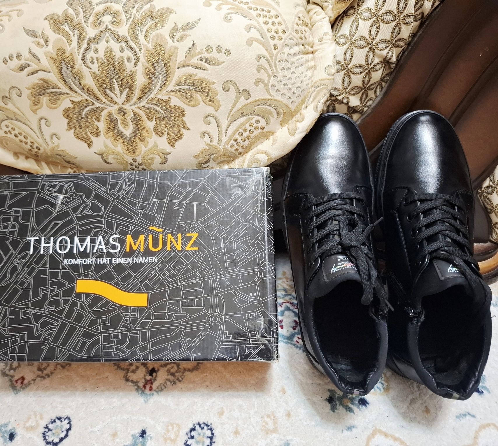 Ботинки Кроссовки Thomas Munz, осенние, размер 43,5-44