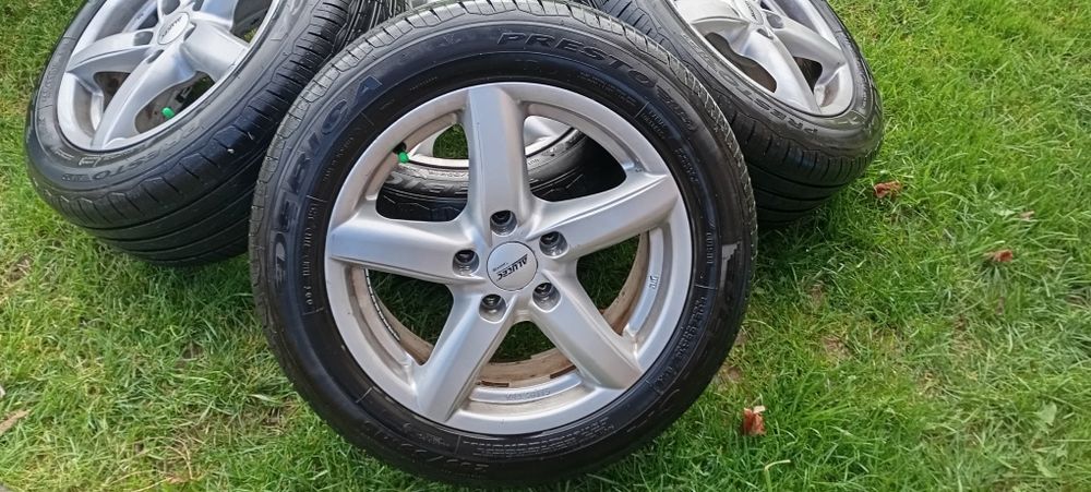 5х112, 16",Ч бр.летни  гуми с джанти