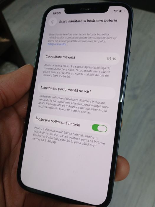Iphone 12*Negru *91% Baterie