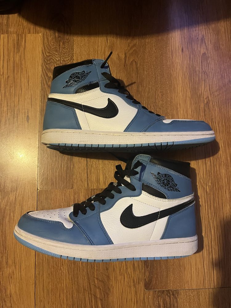 Jordan 1 university blue 44 номер