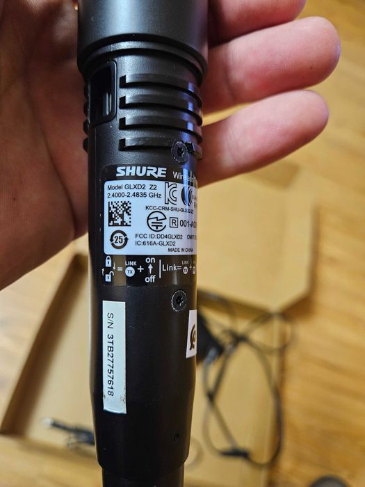 Microfon wireles shure SM 58