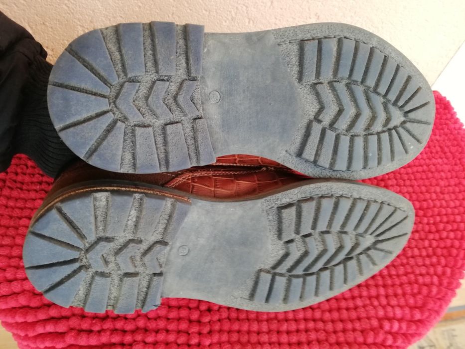 Ghete piele nr 41/42 bărbați Cycleur de Lux
