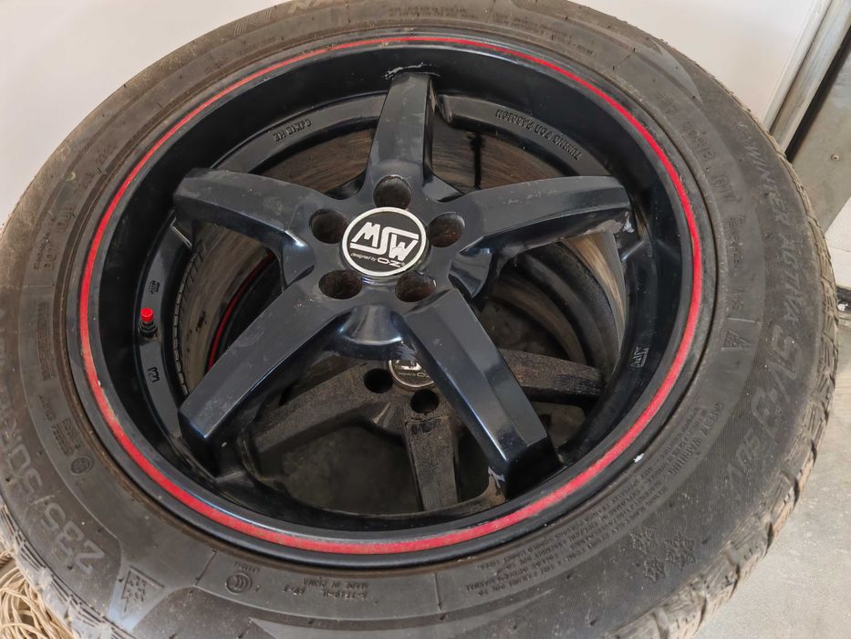 Jante aliaj 5x100 cu anvelope iarna 235/50R18