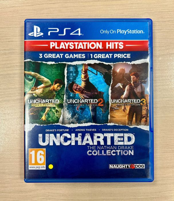 Uncharted: The Nathan Drake Collection (Три игри за PS5/4)