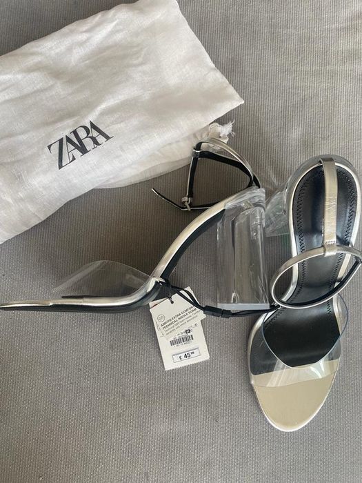 -70% Намаление на Нови Зара обувки сандали на ток