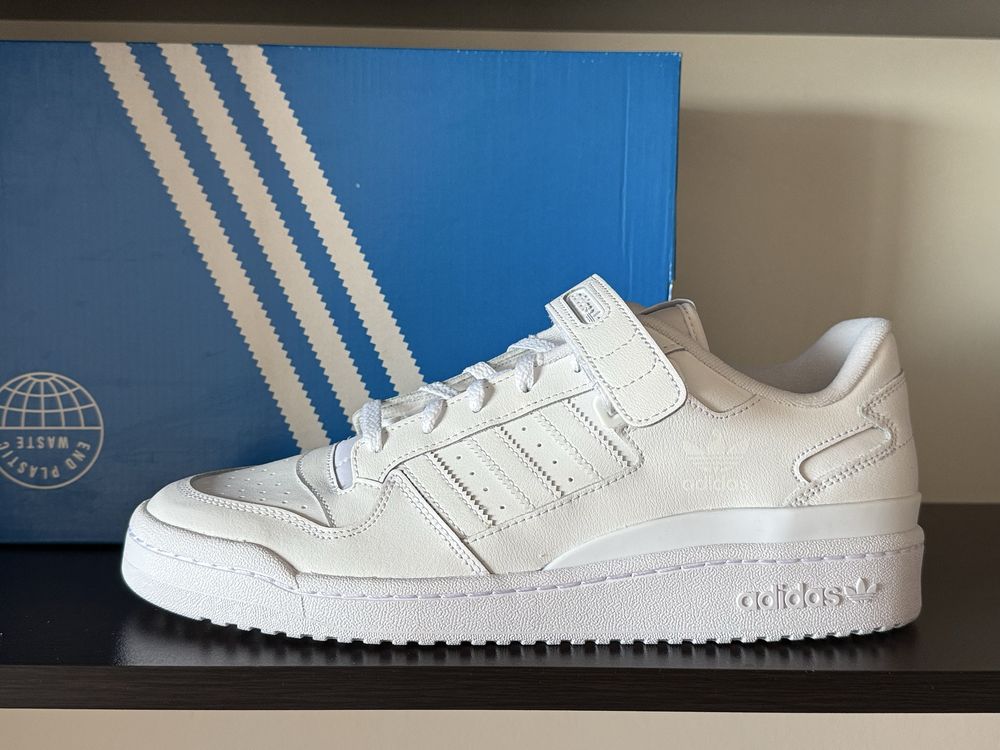 ADIDAS FORUM LOW 45номер 29см Стелка Нови с Кутия Естествена Кожа