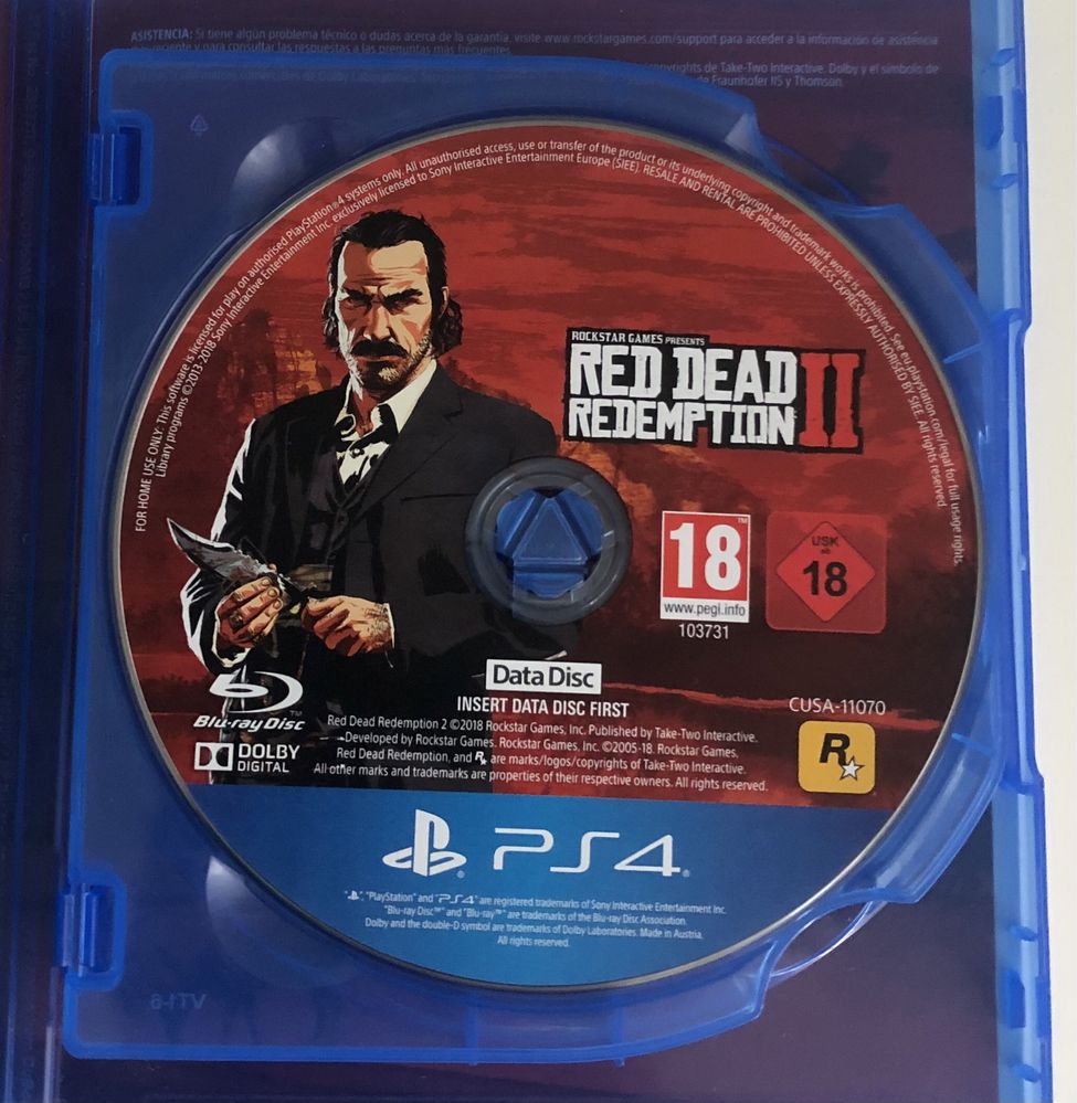 Red Dead Redemption ll Ps 4