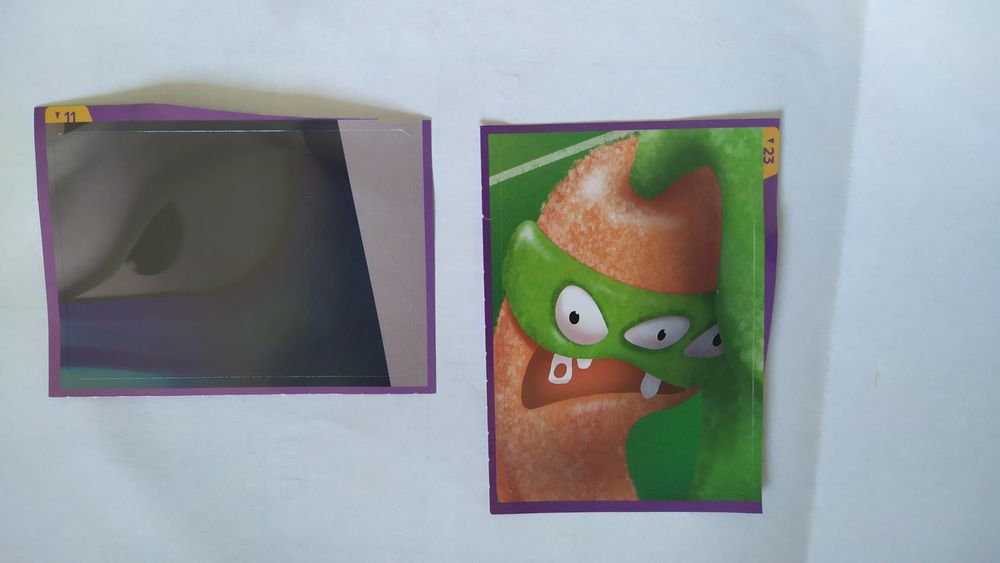 Стикери от колекцията "Свежите супер герои" на Кауфланд