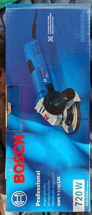 Polizor unghiular Profesional BOSCH GWS 7-125