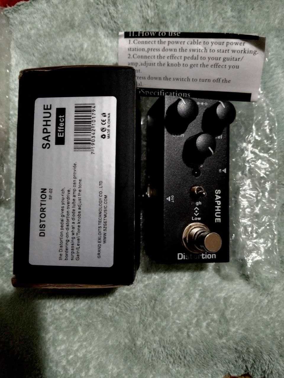 SAPHUE Distortion (Клон OCD) Возможен обмен на ревер