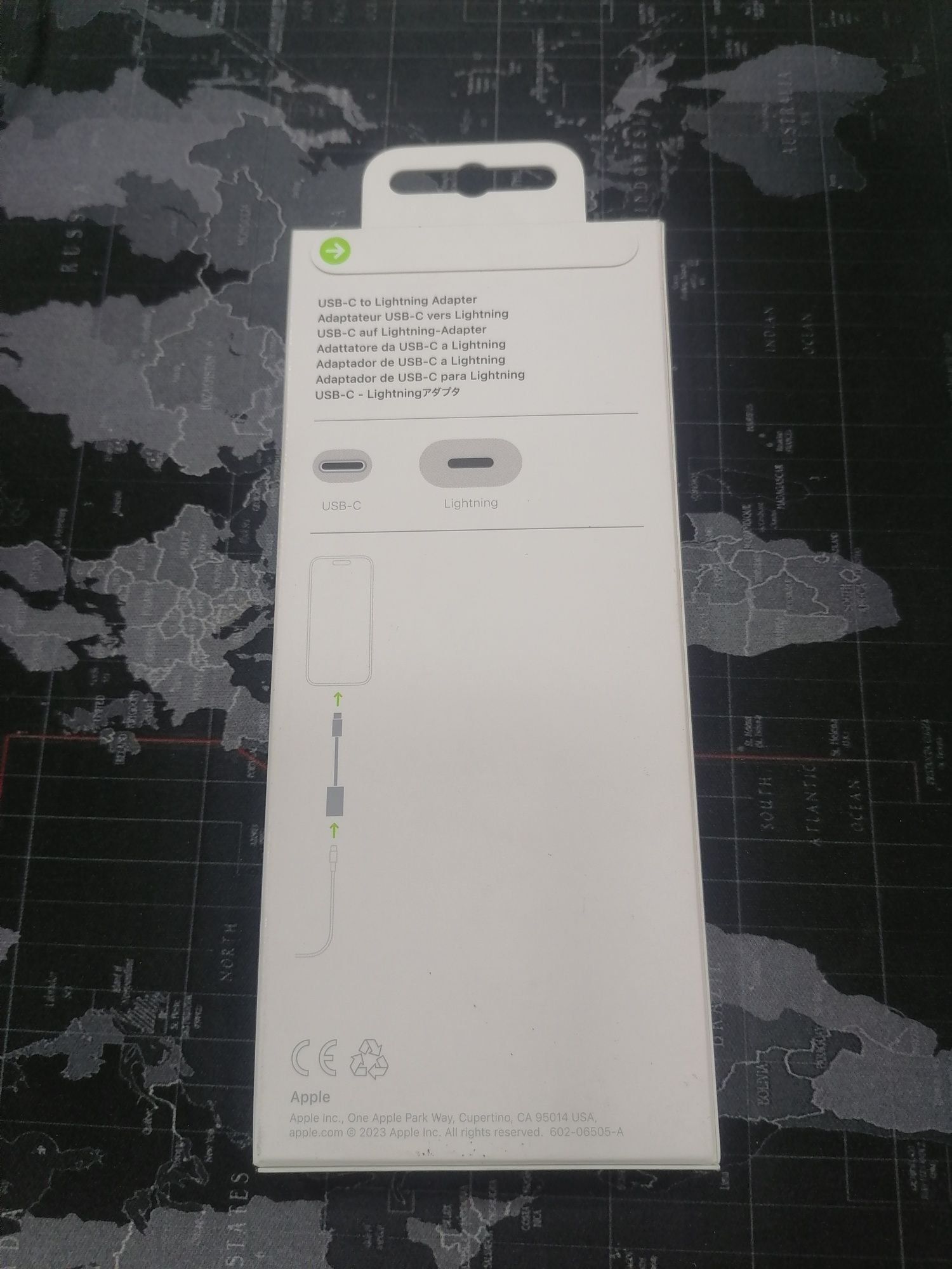 Переходник Apple USB-C to Lightning