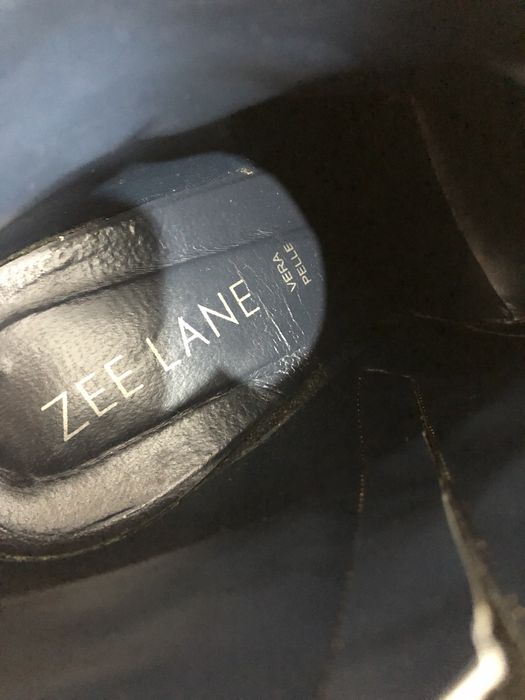 Botine piele intoarsa zee lane