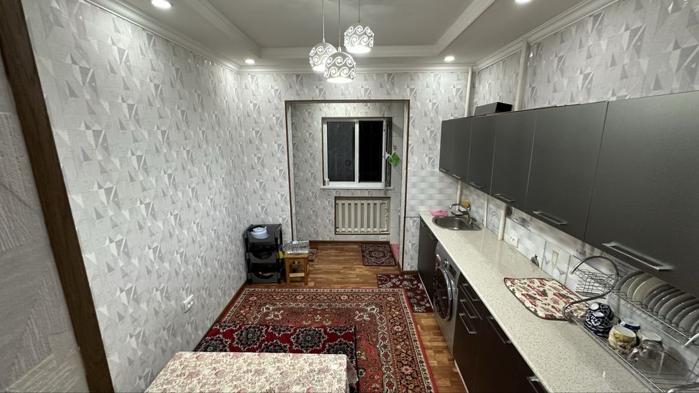 Abay 12/7. 64 kv 2 xonali remont a’lo barcha texnika mebel bn sotiladi