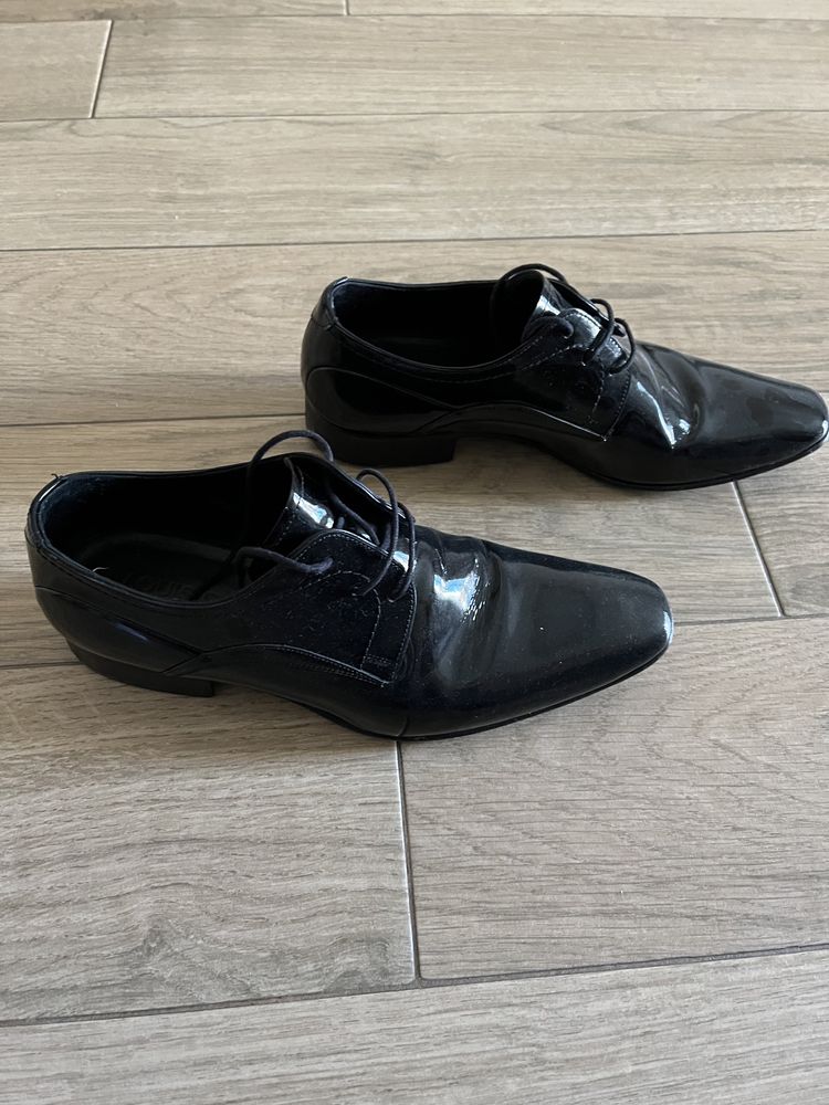 Pantofi piele Louis Purple