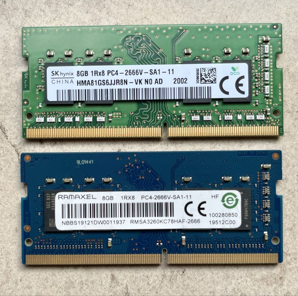 Ram памет за лаптоп 8gb 2666MHz DDR4