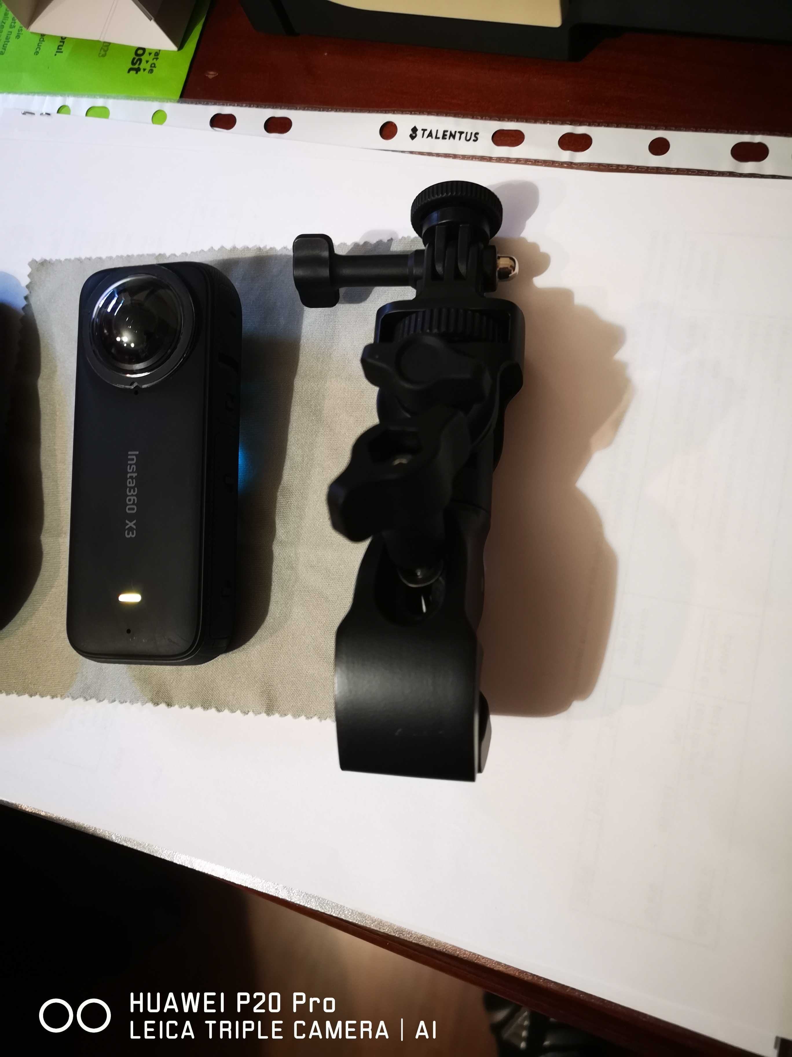 Camera video Insta 360 X3, noua