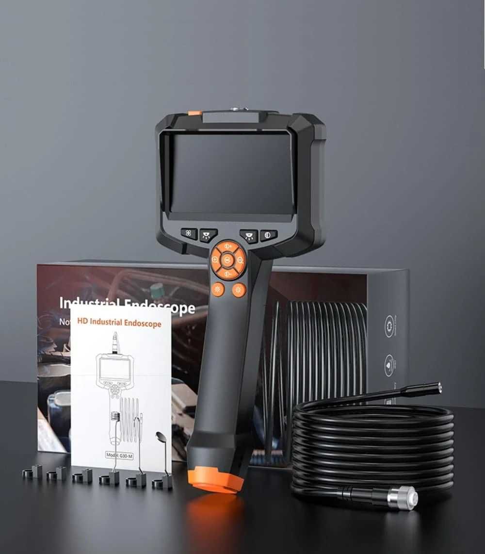 ANESOK G30-M Индустриален ендоскоп с 4.3″ дисплей | 8mm | HARD | IP67