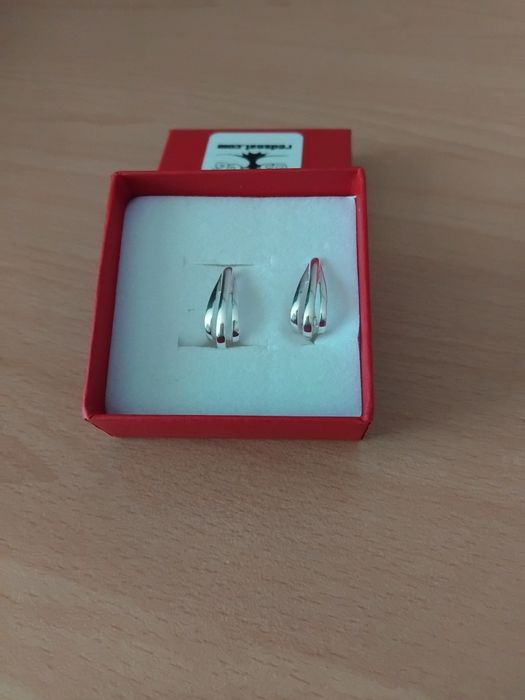 Нови сребърни обици