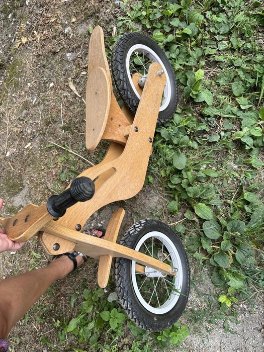 Дървено колело за баланс