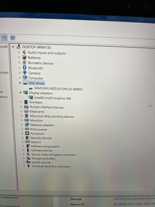 Vand microsoft surface pro 4 i7 6520u 16gb ssd 512gb