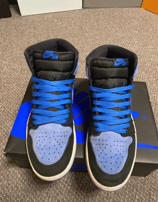 Air Jordani 1 High Reimagined blue marime 44,5
