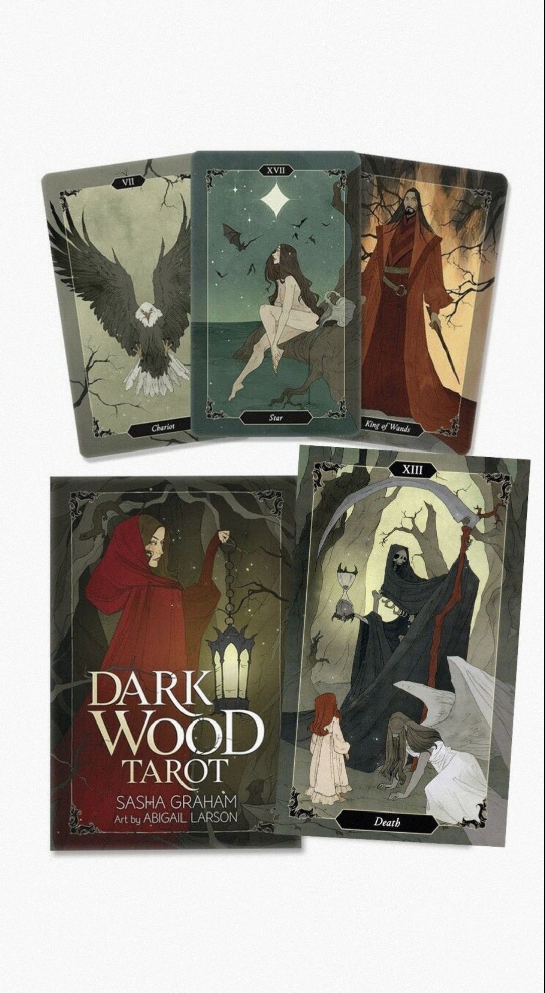 Карты МАК "Таро Тёмного леса" ("Dark Wood Tarot"), шикарные, 6х10!