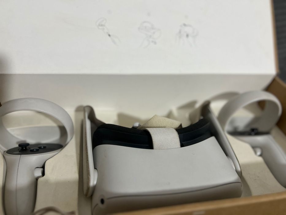 Ochelari VR META Oculus Quest 2, 256 GB, Alb