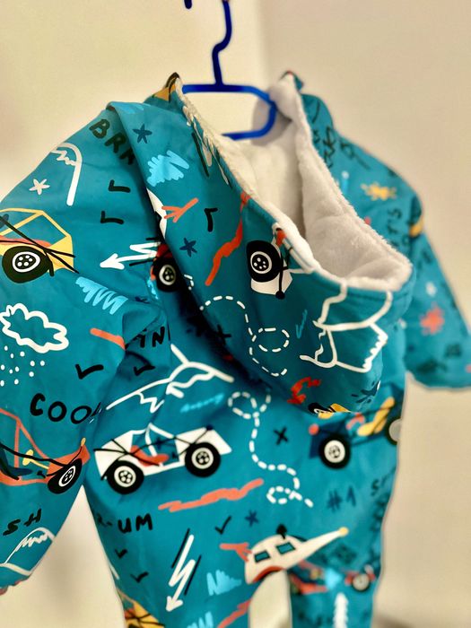 Costum Softshell Schi/ Sanie Mașini Copii. KIPPIO. (92 cm)