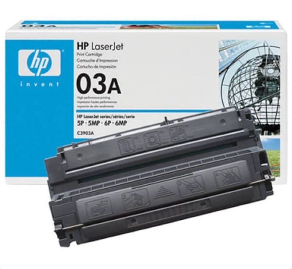 Картридж HP 03A, C3903A, Black 4000 стр ОРИГИНАЛ