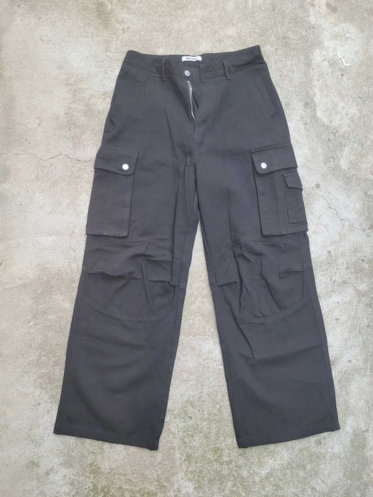 Pantaloni Cargo Negri